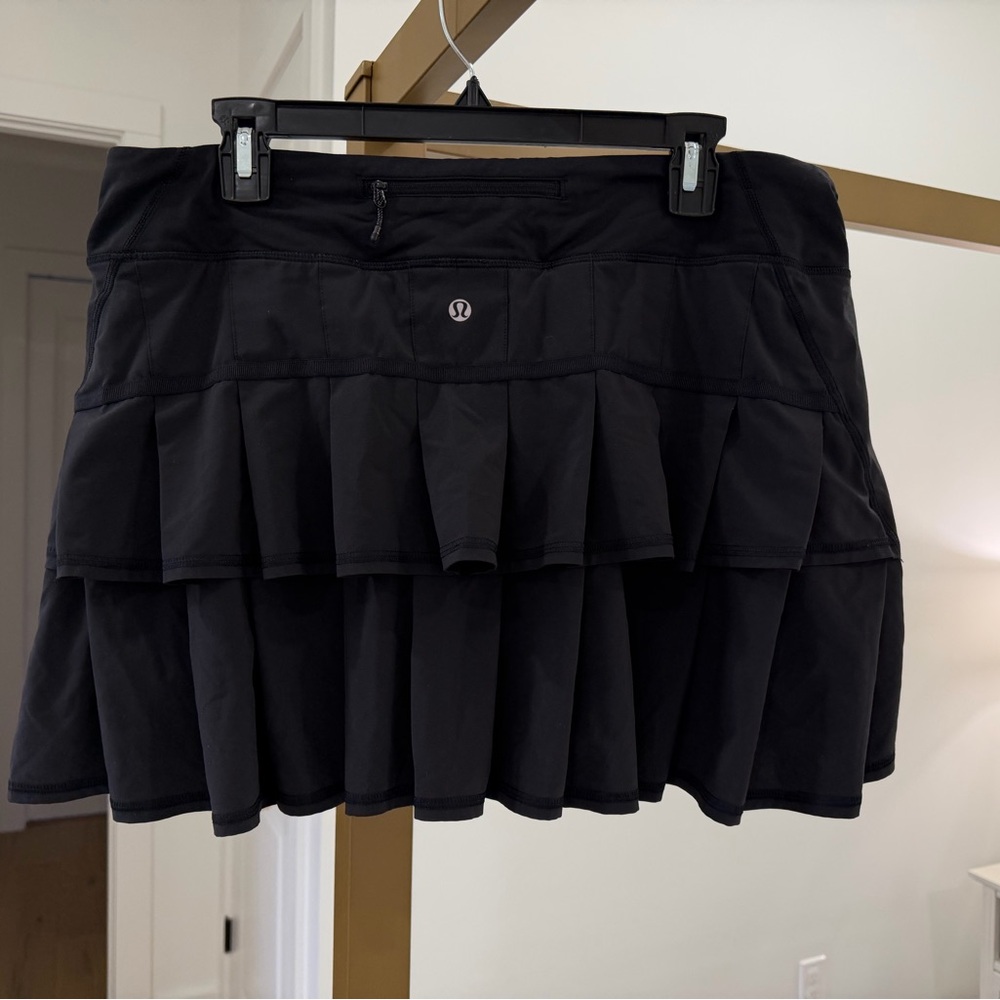Lululemon Black Tennis Skirt - Picture 3 of 10